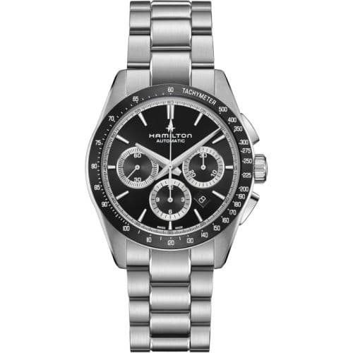 Hamilton Jazzmaster Performer Auto Chrono 42 Stainless Steel / Black / Bracelet