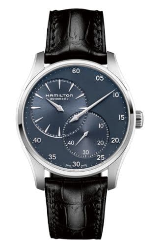 Hamilton Jazzmaster Regulator Stainless Steel / Blue