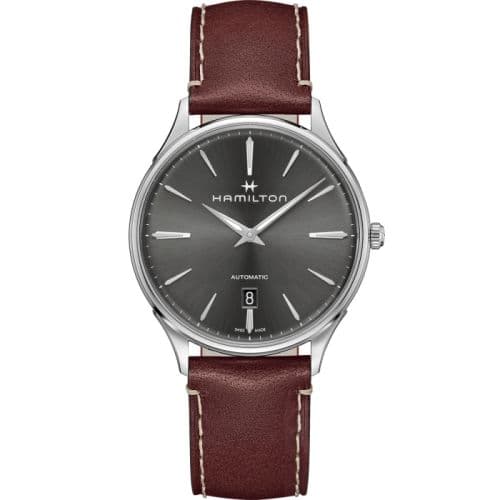 Hamilton Jazzmaster Thinline Auto 40 Stainless Steel / Grey