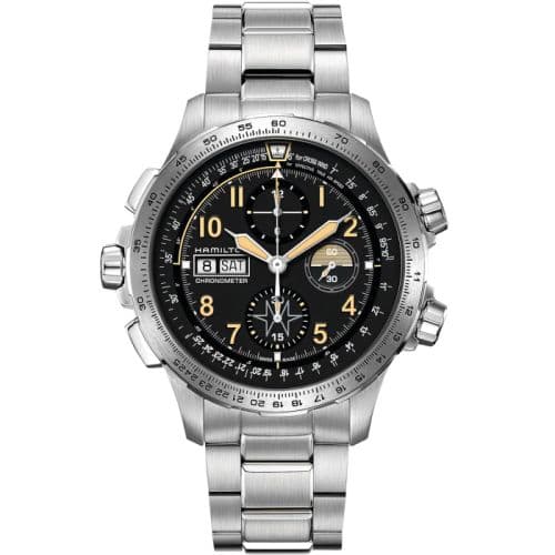 Hamilton Khaki Aviation X Wind Day Date Auto Chrono / Bracelet