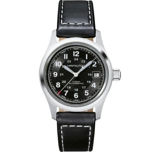 Hamilton Khaki Field Automatic 38 Stainless Steel / Black