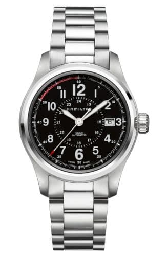 Hamilton Khaki Field Automatic Stainless Steel / Black / Bracelet