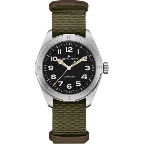 Hamilton Khaki Field Expedition 41 Stainless Steel / Black / NATO