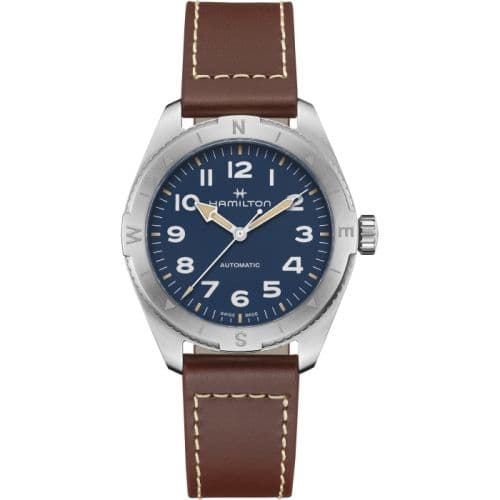 Hamilton Khaki Field Expedition 41 Stainless Steel / Blue