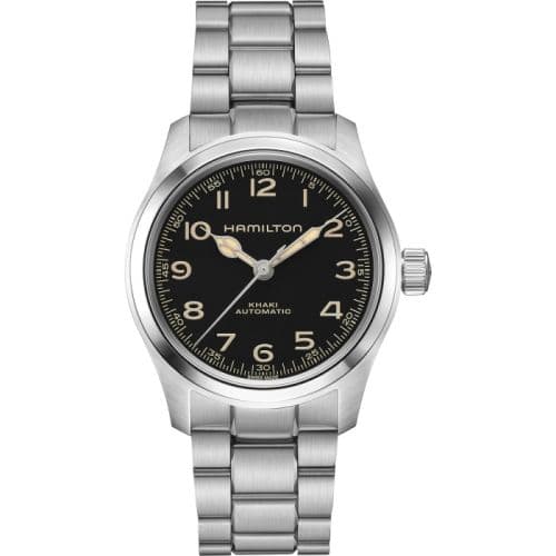 Hamilton Khaki Field Murph 38 Stainless Steel / Black / Bracelet