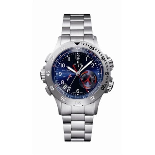 Hamilton Khaki Navy Regatta Alarm