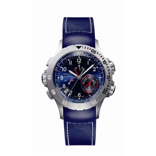 Hamilton Khaki Navy Regatta Alarm