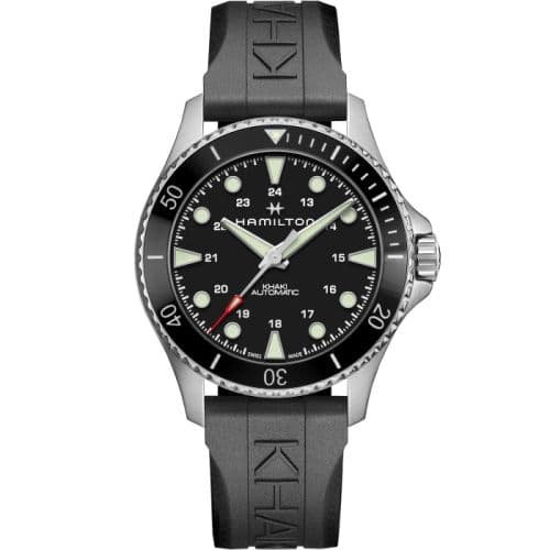 Hamilton Khaki Navy Scuba Auto 43 Stainless Steel / Black / Rubber