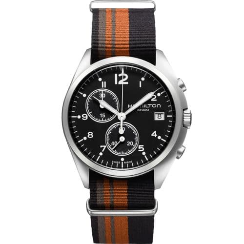 Hamilton Khaki Pilot Pioneer Chrono Quartz / NATO