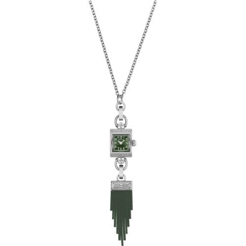 Hamilton Lady Hamilton Necklace Stainless Steel / Green