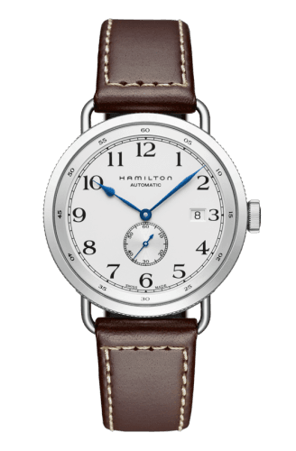 Hamilton Pioneer Small Second Auto 40 Stainless Steel / Silver