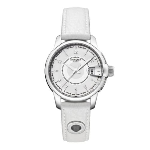 Hamilton Railroad 38 Auto Stainless Steel / Silver
