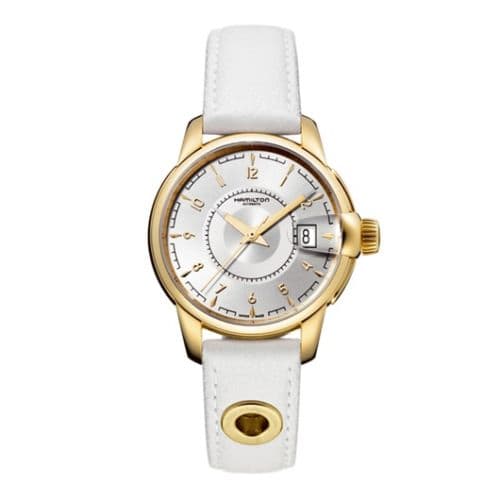 Hamilton Railroad 38 Auto Yellow Gold / Silver