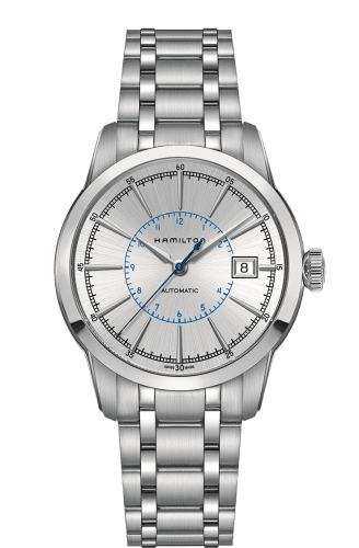 Hamilton Railroad 40 Auto Stainless Steel / Silver / Bracelet