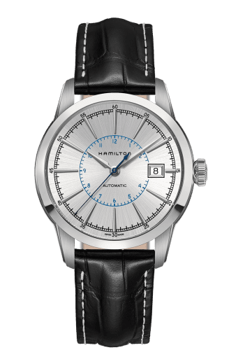 Hamilton Railroad 40 Auto Stainless Steel / Silver