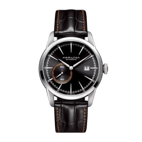 Hamilton Railroad 42 Small Second Auto Stainless Steel / Black