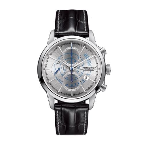 Hamilton Railroad 44 Chrono Stainless Steel / Silver