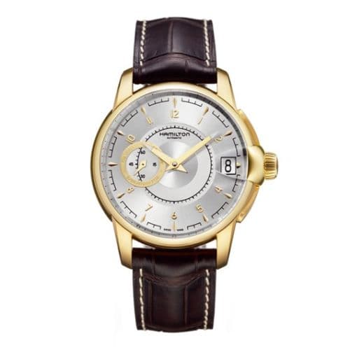 Hamilton Railroad 44 Small Seconds Yellow Gold / Silver