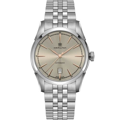 Hamilton Spirit Of Liberty Auto 42 Stainless Steel / Beige / Bracelet