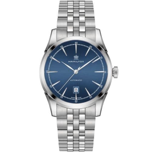 Hamilton Spirit Of Liberty Auto 42 Stainless Steel / Blue / Bracelet