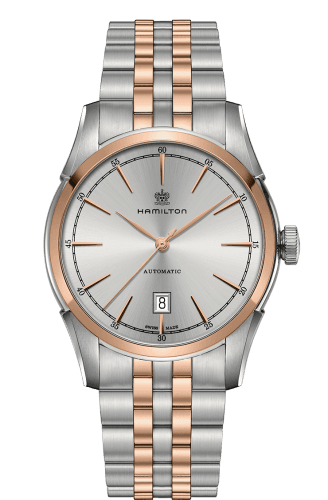 Hamilton Spirit Of Liberty Automatic 42 Stainless Steel - Rose Gold / Silver / Bracelet