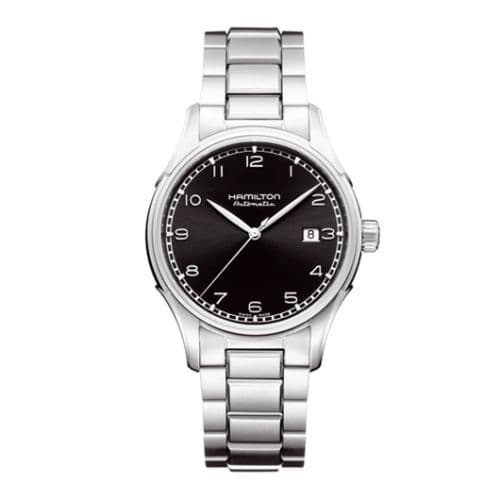 Hamilton Valiant Auto 40 Stainless Steel / Black
