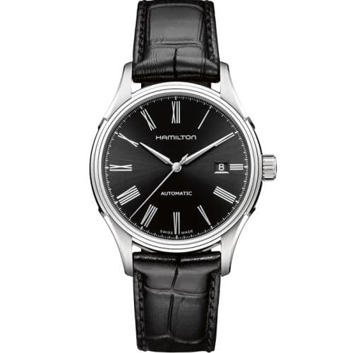 Hamilton Valiant Auto 40 Stainless Steel / Black