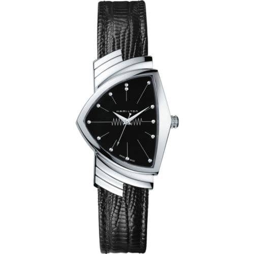 Hamilton Ventura Gents Stainless Steel / Black