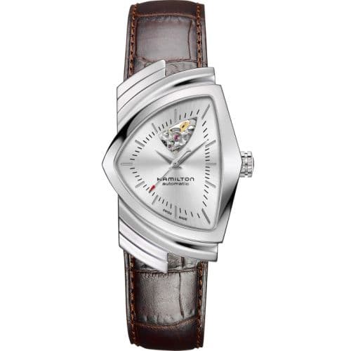 Hamilton Ventura Open Heart Auto Stainless Steel / Silver