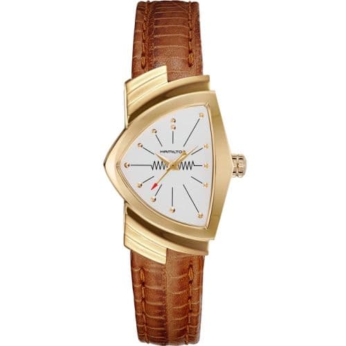 Hamilton Ventura Quartz 24 Yellow Gold / Silver