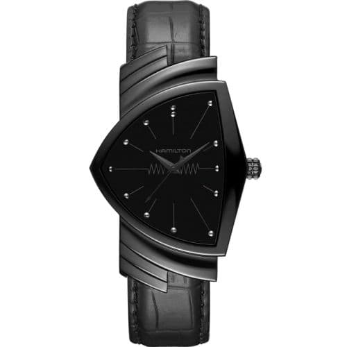 Hamilton Ventura Quartz 32.3 PVD / Black
