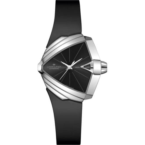 Hamilton Ventura S Auto Stainless Steel / Black