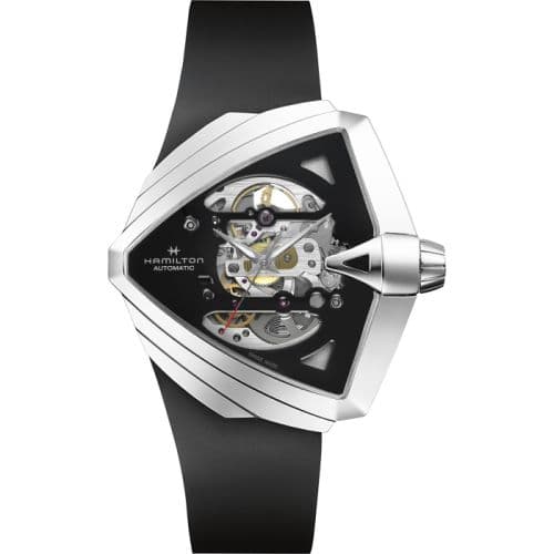 Hamilton Ventura XXL Auto Stainless Steel / BLack