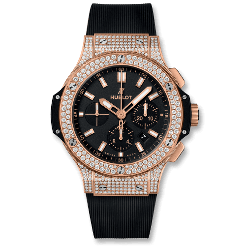 Hublot Big Bang 45 Red Gold / Pavé / Black