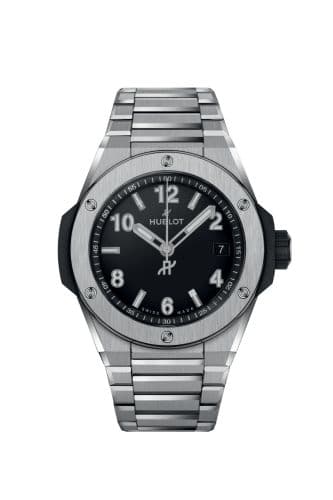 Hublot Big Bang Integrated 38 Time Only Titanium / Black