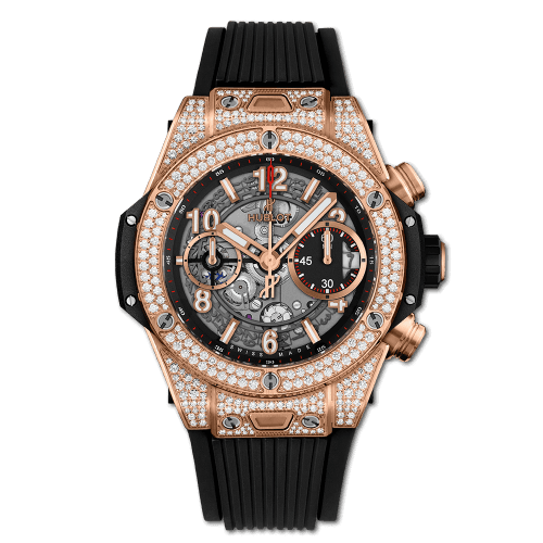 Hublot Big Bang Unico 42 King Gold / Pavé / Black