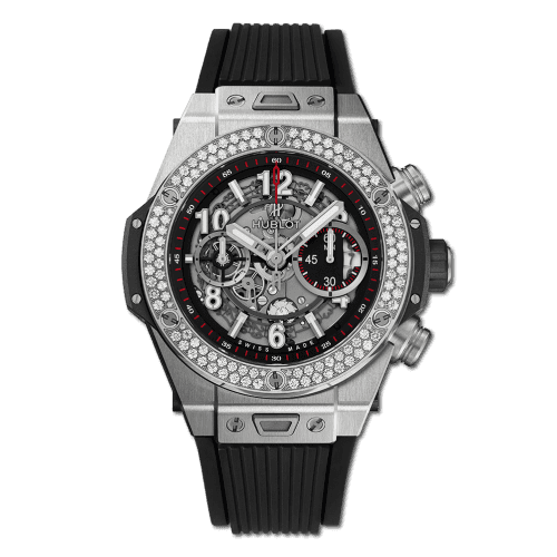 Hublot Big Bang Unico 45 Titanium / Diamonds / Black
