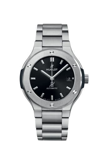 Hublot Classic Fusion 38 Titanium / Black / Bracelet