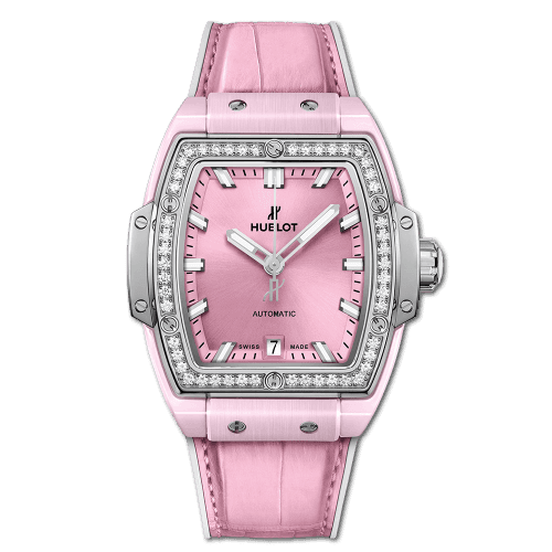 Hublot Spirit of Big Bang 39 Pink Ceramic / Titanium / Diamonds