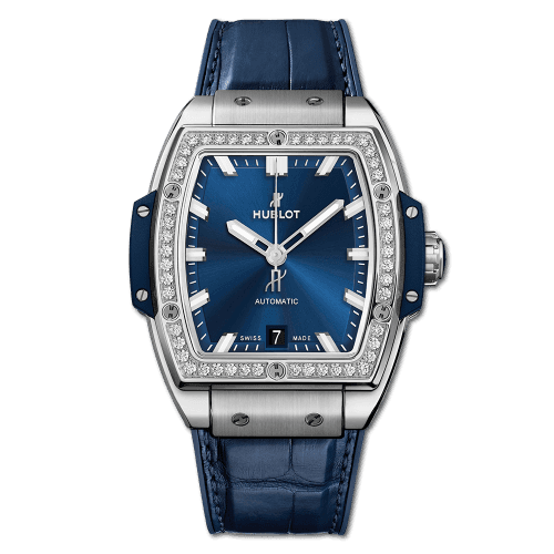 Hublot Spirit of Big Bang 39 Titanium / Diamonds / Blue