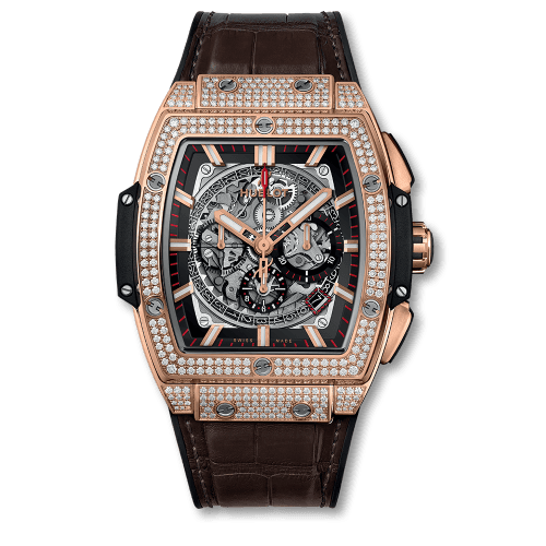 Hublot Spirit of Big Bang 45 King Gold / Pavé