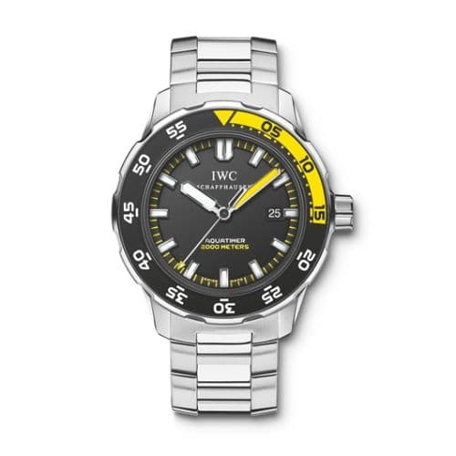 IWC Aquatimer 2000 Stainless Steel / Black / Bracelet
