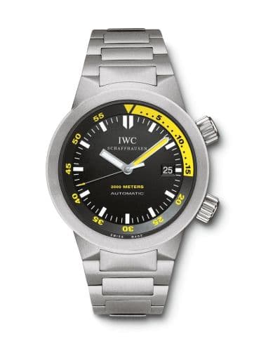 IWC Aquatimer 2000 Titanium / Black / Bracelet