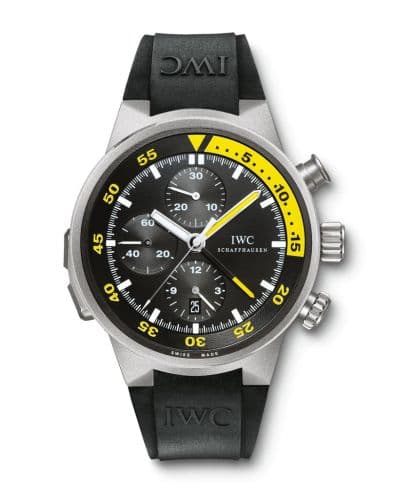 IWC Aquatimer Split Minute Chronograph Rubber