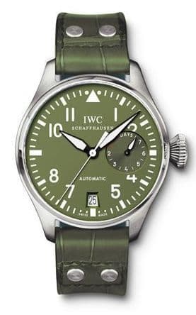 IWC Big Pilot Stainless Steel / Green / Zegg & Cerlati