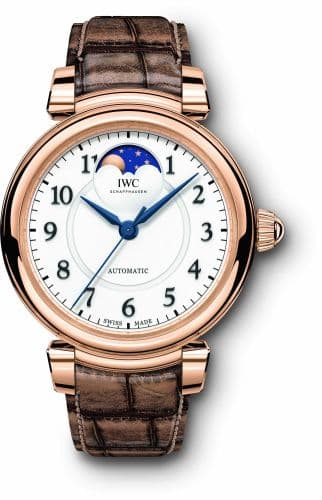IWC Da Vinci 36 Moonphase Red Gold / Silver