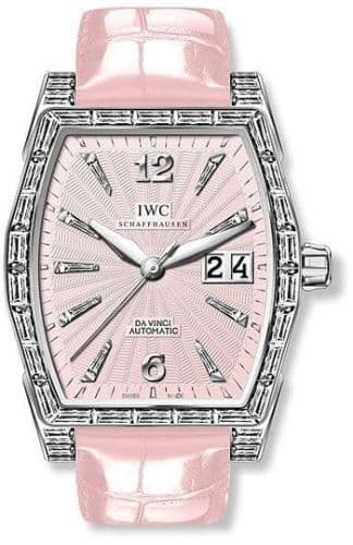 IWC Da Vinci Automatic Midsize White Gold / Baguette / Silver
