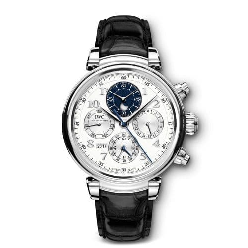 IWC Da Vinci Perpetual 3921 Platinum / Silver