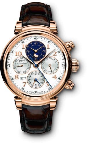 IWC Da Vinci Perpetual 3921 Red Gold / Silver