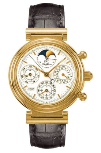 IWC Da Vinci Perpetual Red Gold / White / English